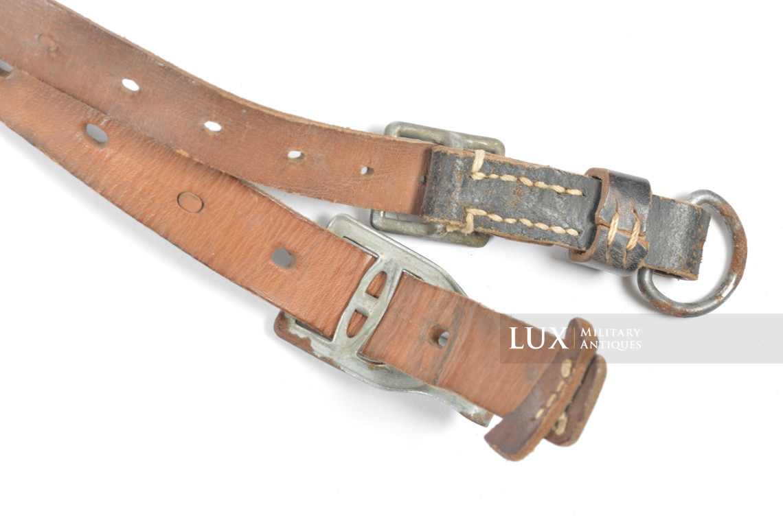 German late-war leather combat y-straps, « RBNr. » - photo 19
