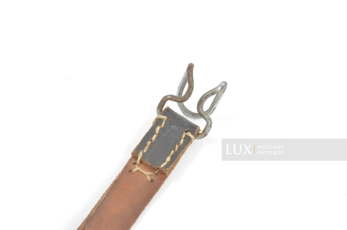 German late-war leather combat y-straps, « RBNr. » - photo 22