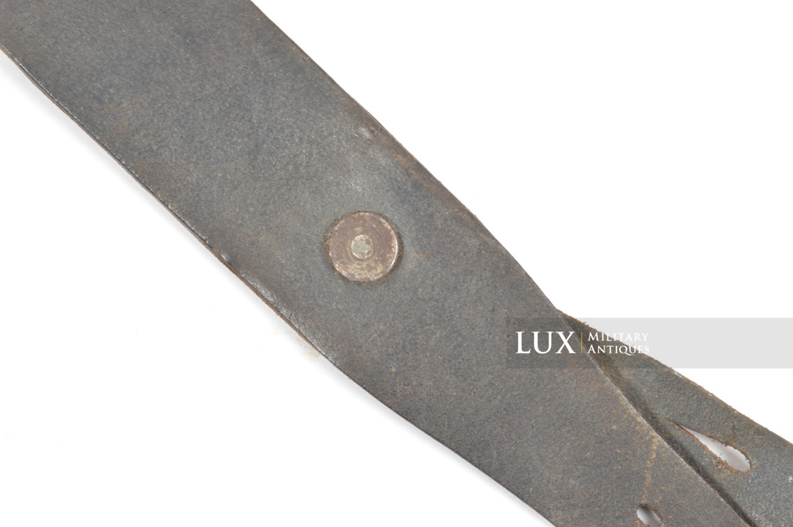German mid-war leather combat Y-straps - photo 11