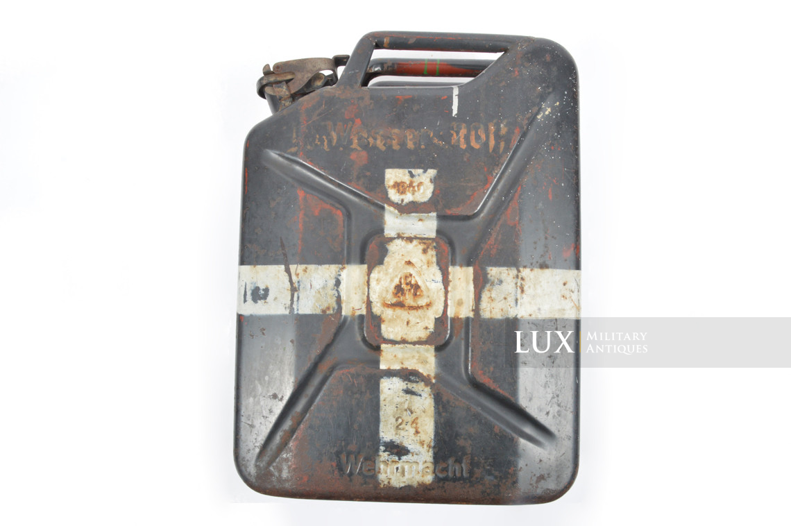 Rare early German water jerrycan, « Wasser / 1940 » - photo 7