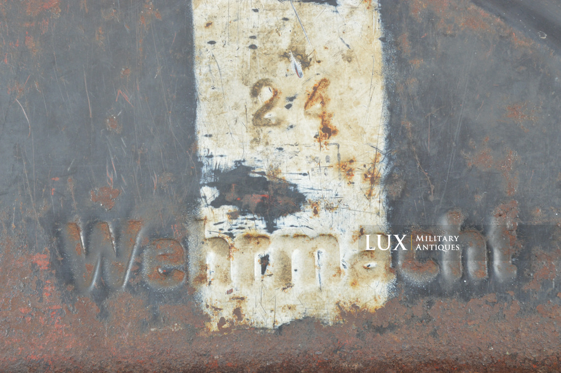 Rare early German water jerrycan, « Wasser / 1940 » - photo 10
