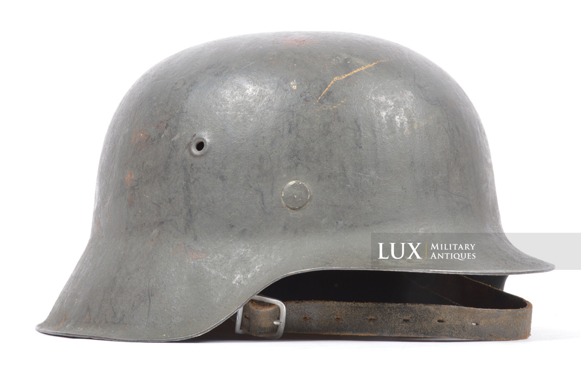 M42 Heer / Waffen-SS combat helmet, « EF66 » - photo 9