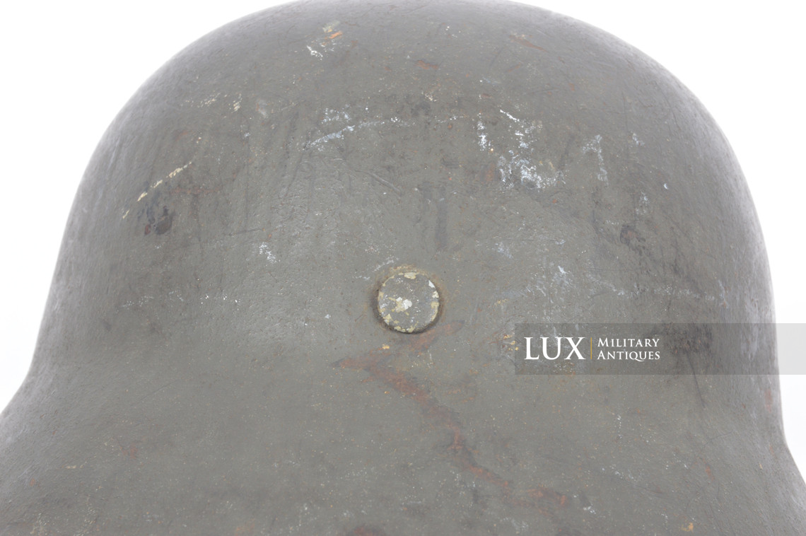 M42 Heer / Waffen-SS combat helmet, « EF66 » - photo 21