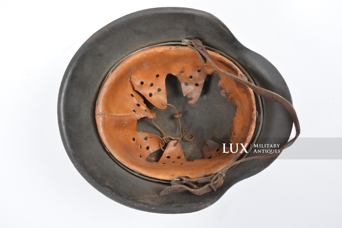 Casque allemand M42 Heer / Waffen-SS fin de guerre, « ckl66 - KIA » - photo 24