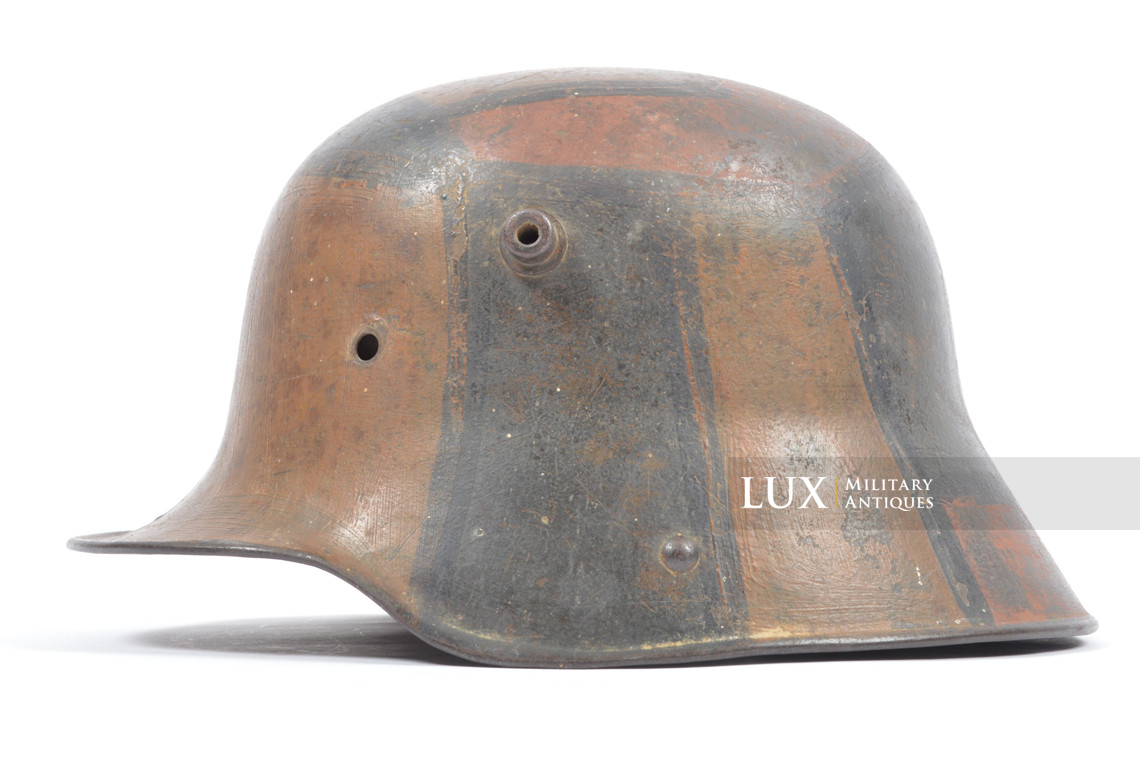 M16 German camouflage combat helmet, « battle damaged » - photo 10