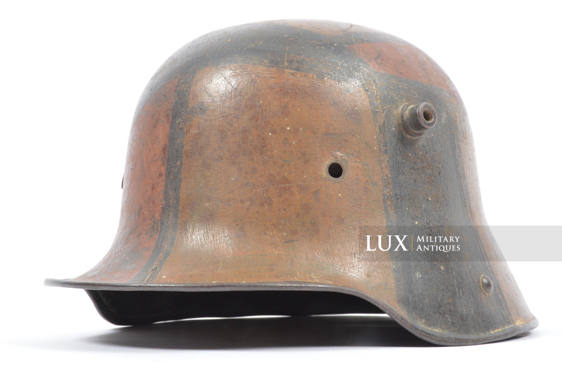 M16 German camouflage combat helmet, « battle damaged » - photo 11