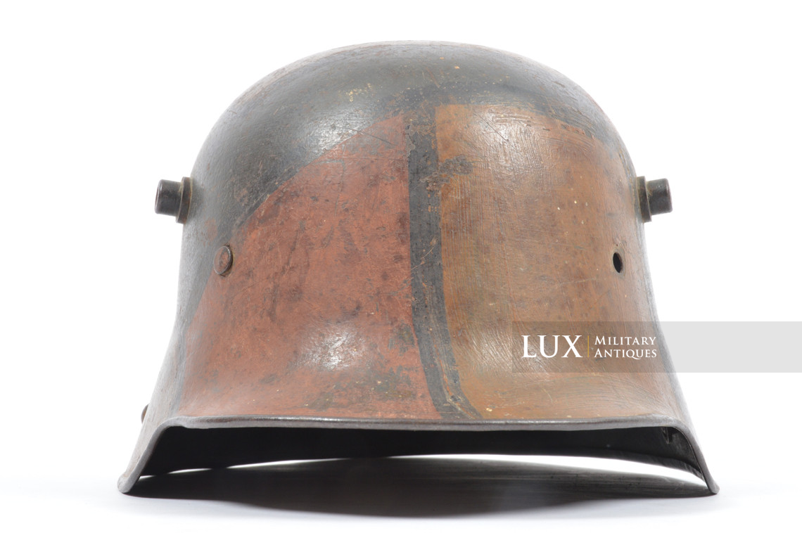 M16 German camouflage combat helmet, « battle damaged » - photo 12
