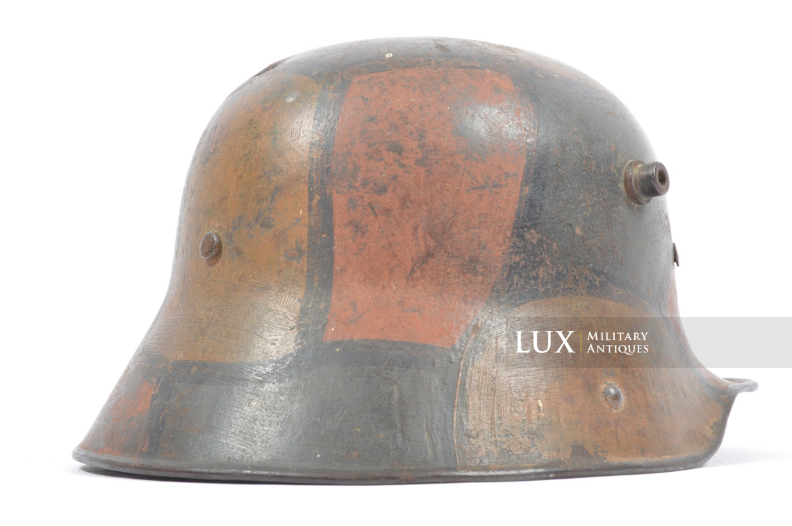M16 German camouflage combat helmet, « battle damaged » - photo 7