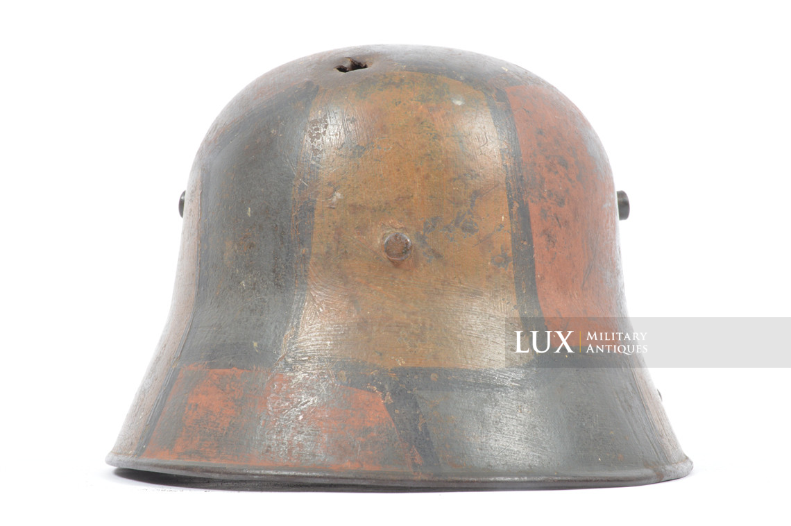 M16 German camouflage combat helmet, « battle damaged » - photo 8