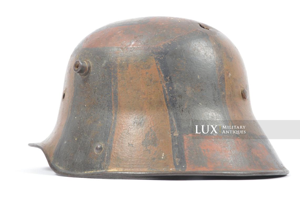 M16 German camouflage combat helmet, « battle damaged » - photo 9
