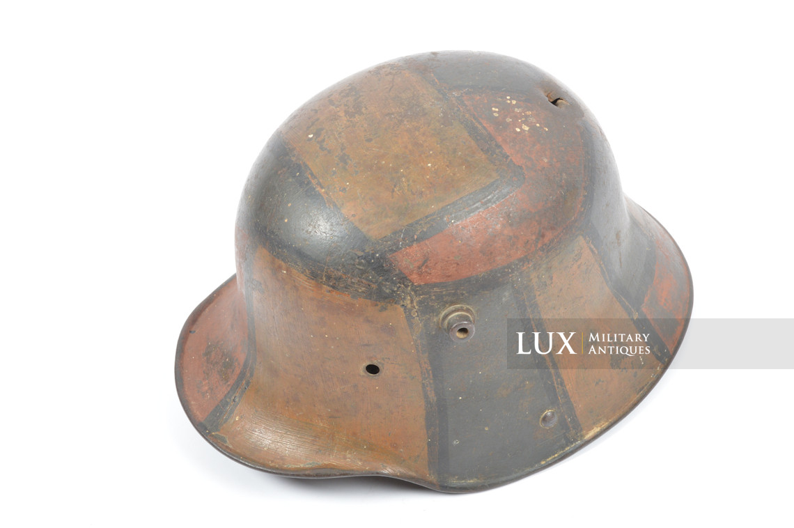 M16 German camouflage combat helmet, « battle damaged » - photo 14