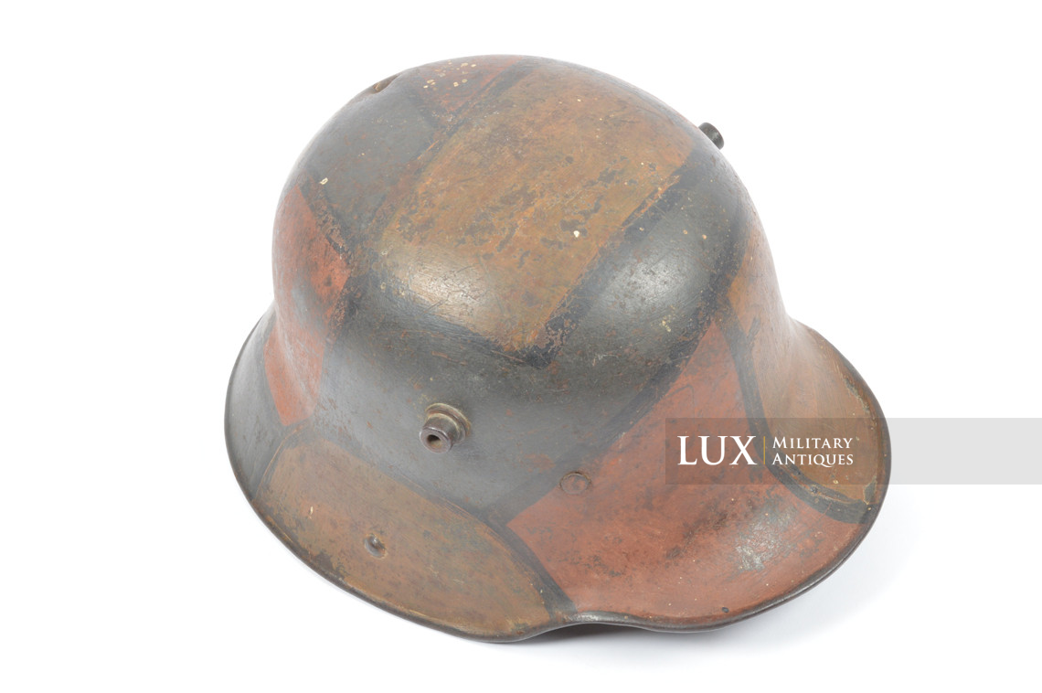 M16 German camouflage combat helmet, « battle damaged » - photo 15