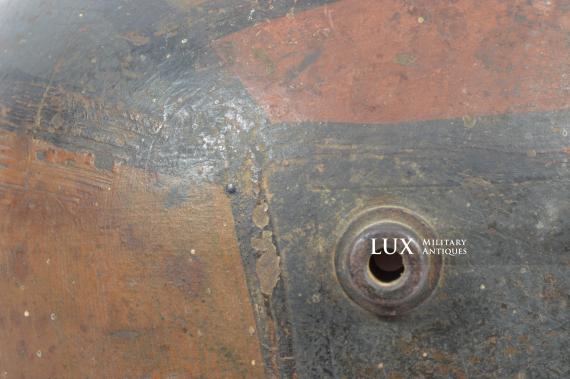 M16 German camouflage combat helmet, « battle damaged » - photo 19