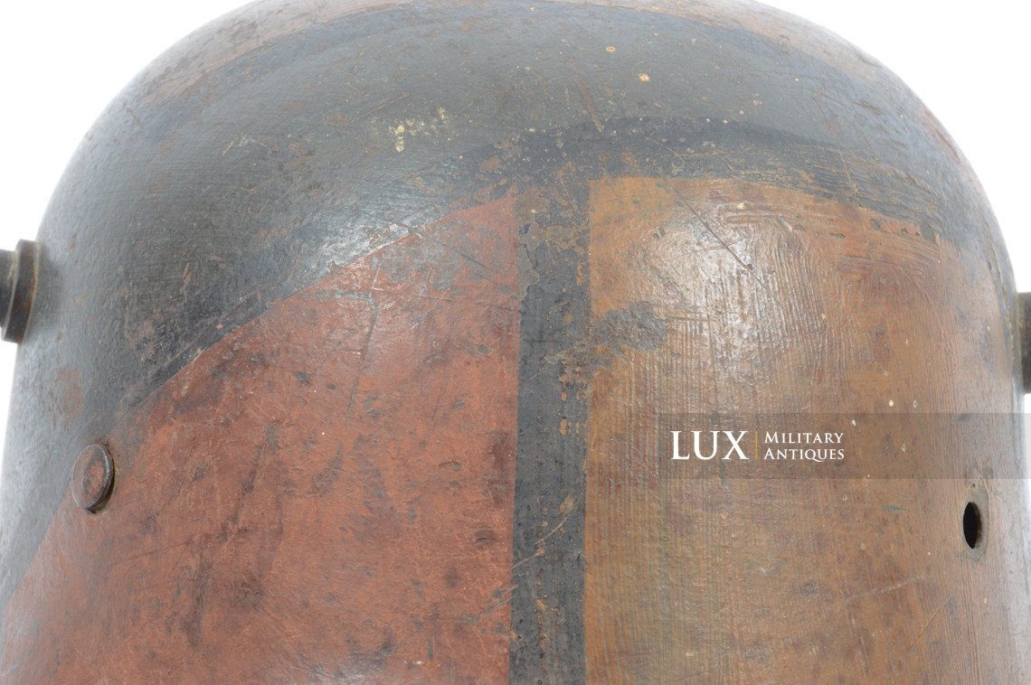 M16 German camouflage combat helmet, « battle damaged » - photo 21