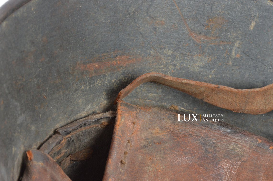 M16 German camouflage combat helmet, « battle damaged » - photo 40