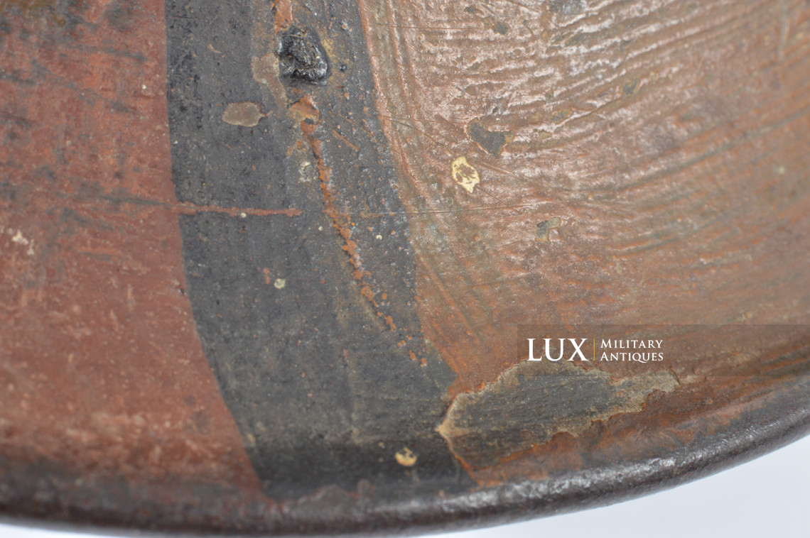 M16 German camouflage combat helmet, « battle damaged » - photo 29