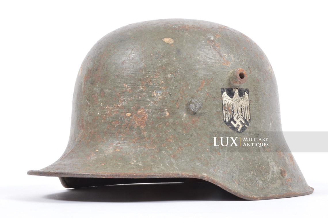 M16 Heer transitional double decal combat helmet, « St.66 » - photo 8