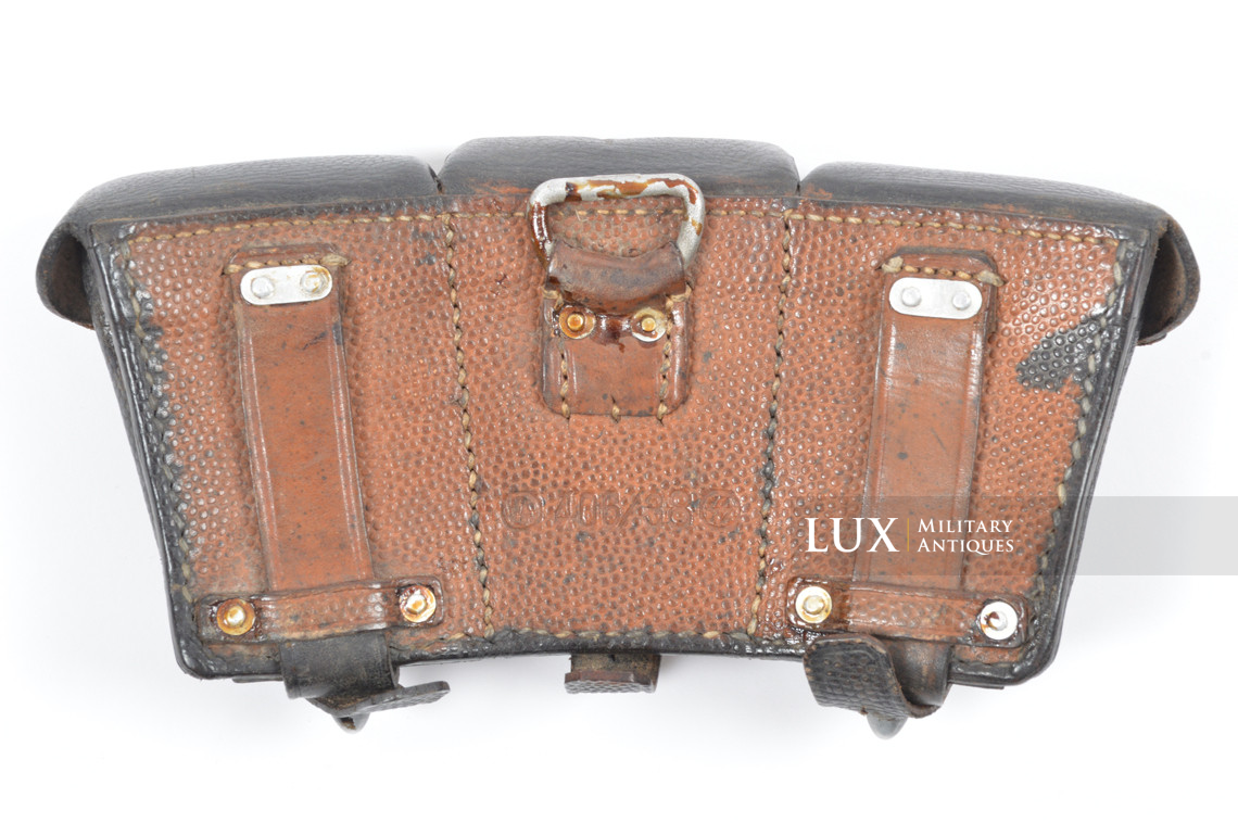 Rare cartouchière 98k Waffen-SS début de guerre, « VA 406/38 SS » - photo 8