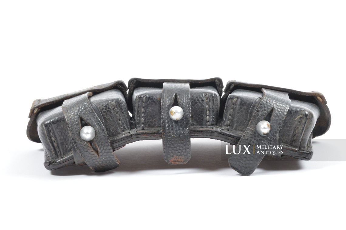 Rare cartouchière 98k Waffen-SS début de guerre, « VA 406/38 SS » - photo 10