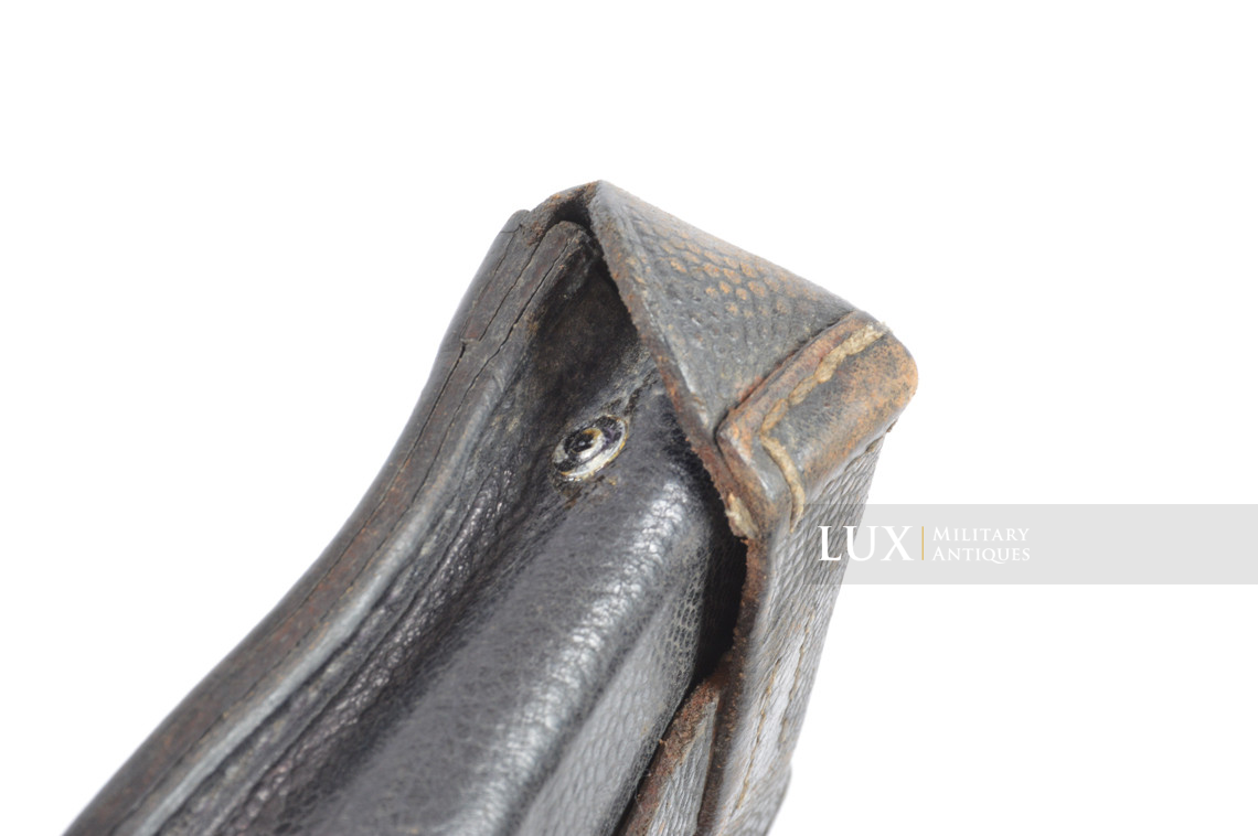 Rare cartouchière 98k Waffen-SS début de guerre, « VA 406/38 SS » - photo 11