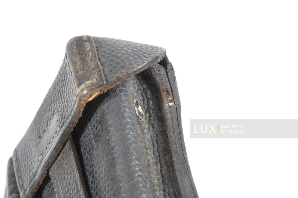 Rare cartouchière 98k Waffen-SS début de guerre, « VA 406/38 SS » - photo 12