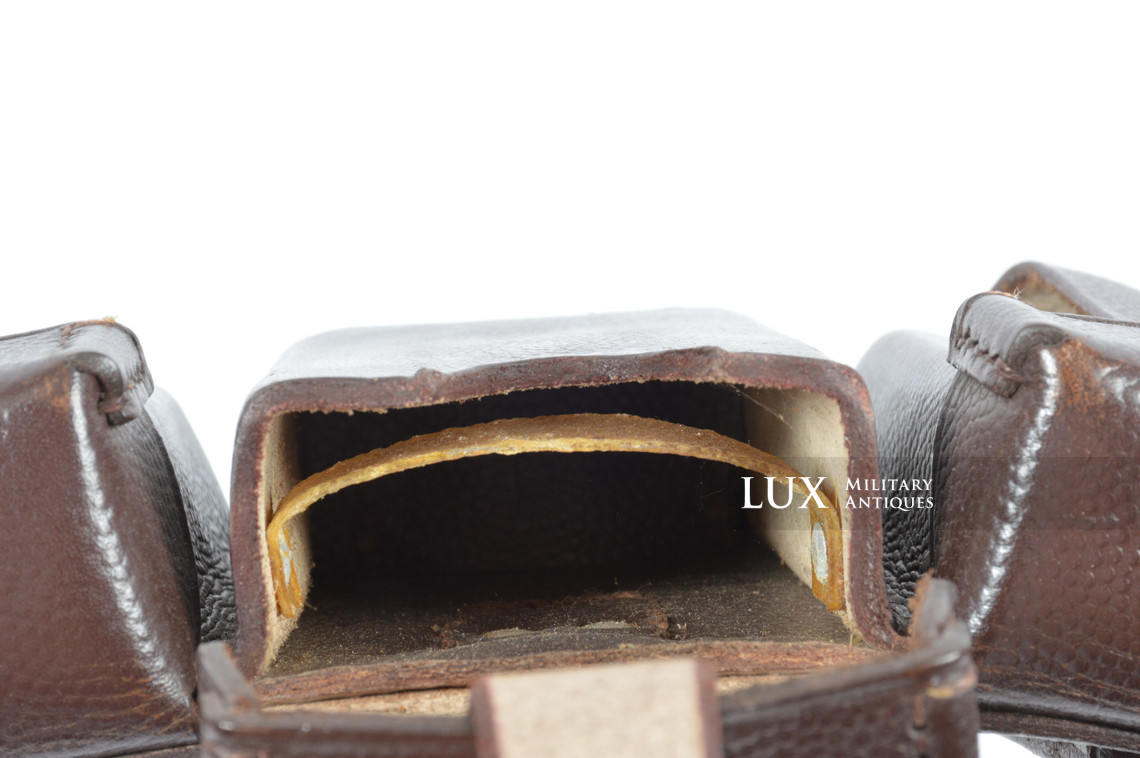 Paire de cartouchières 98k Luftwaffe début de guerre, « LANDES 1938 » - photo 22