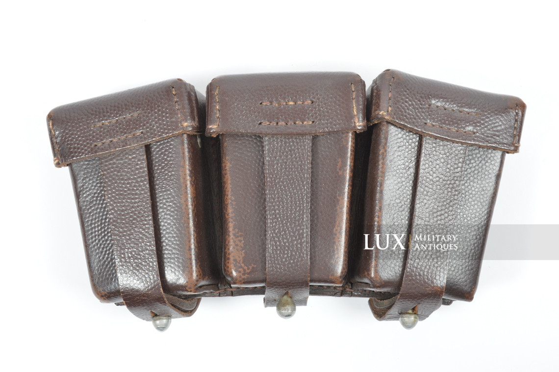 Paire de cartouchières 98k Luftwaffe début de guerre, « LANDES 1938 » - photo 9