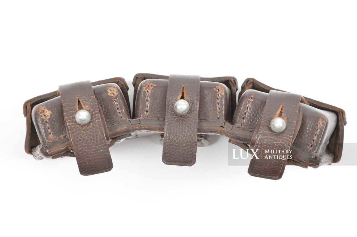 Paire de cartouchières 98k Luftwaffe début de guerre, « LANDES 1938 » - photo 12