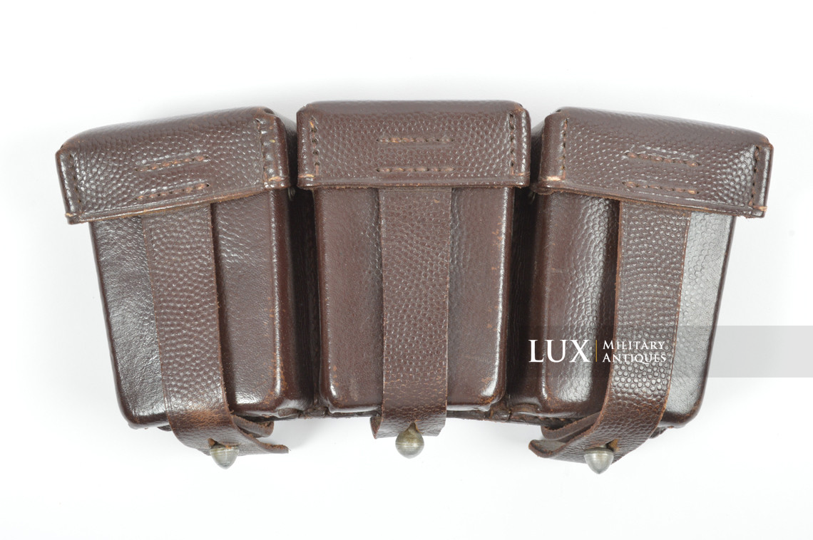 Paire de cartouchières 98k Luftwaffe début de guerre, « LANDES 1938 » - photo 16