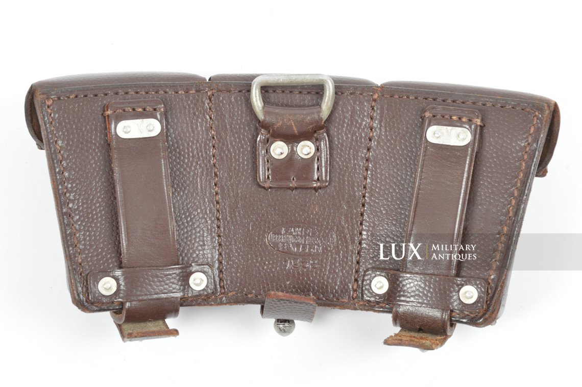 Paire de cartouchières 98k Luftwaffe début de guerre, « LANDES 1938 » - photo 17