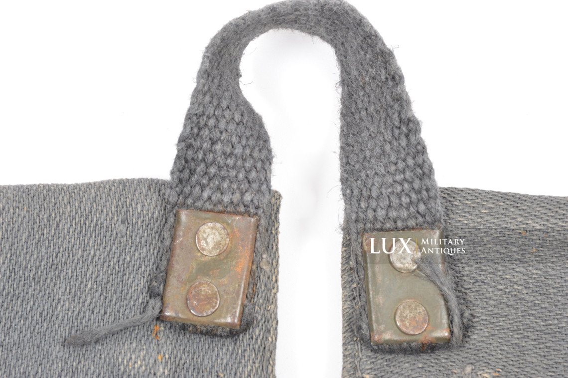 Sacoches allemandes pour grenades à fusil 98k, rare variante « ersatz » - photo 11