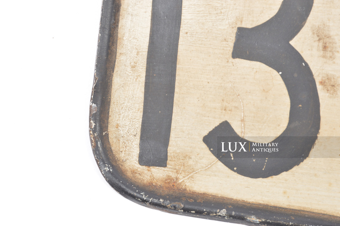 Heer vehicle license plate, « WH1360689 » - photo 10