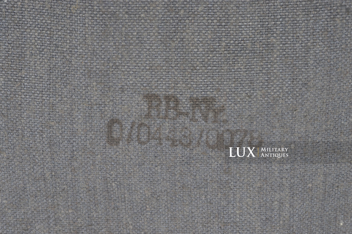 Rare late-war M45 Luftwaffe breadbag, « RBNr. » - photo 11