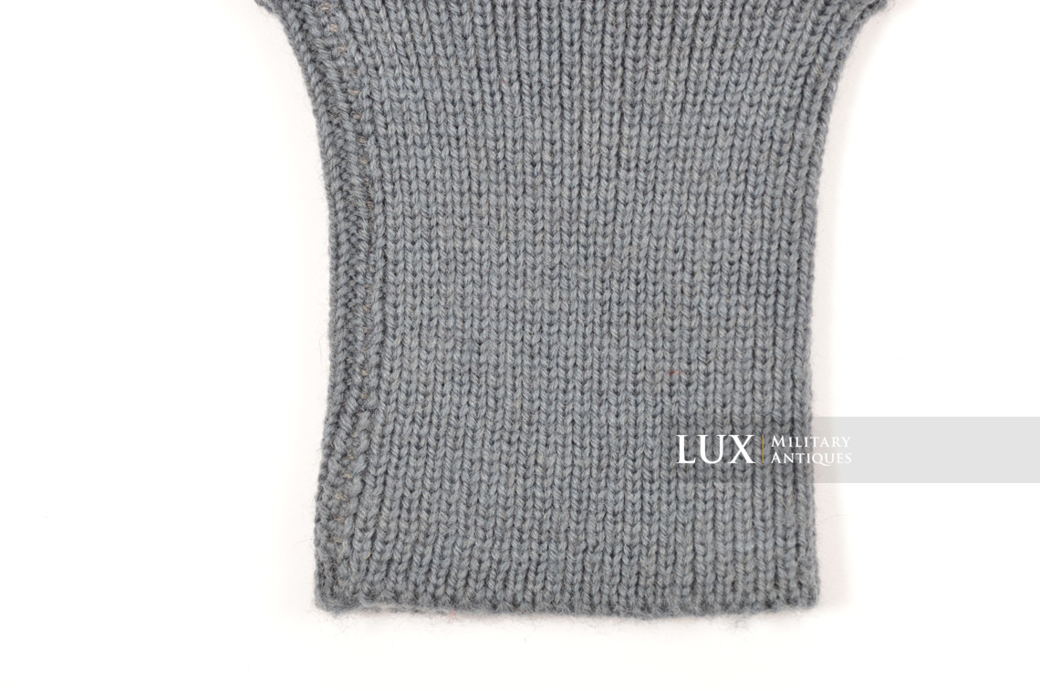 Rare late-war German issued turtle neck sweater, « blue » - photo 14