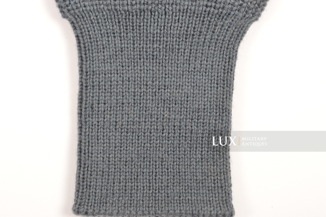 Rare late-war German issued turtle neck sweater, « blue » - photo 16