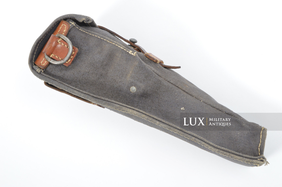 German blue web rifle grenade launcher carrier pouch, « bla/1942 » - photo 10
