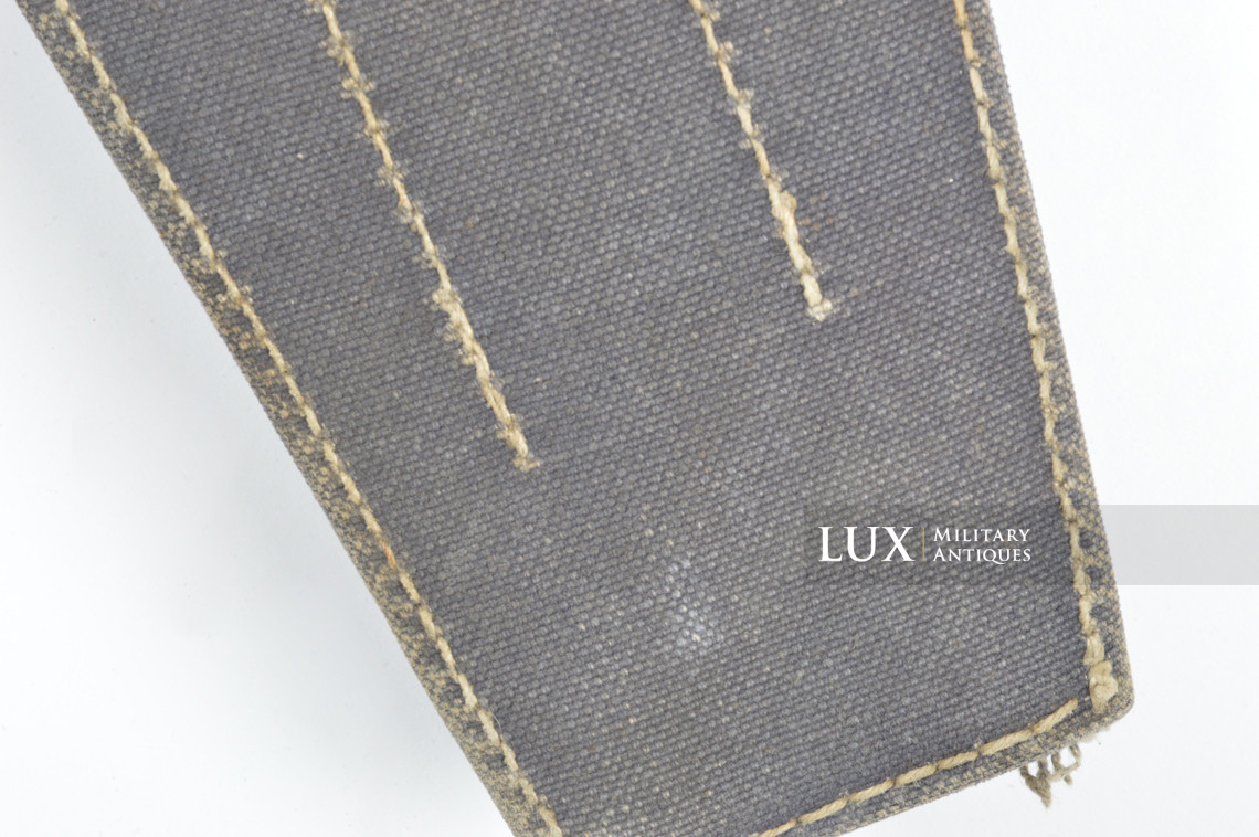 German blue web rifle grenade launcher carrier pouch, « bla/1942 » - photo 13