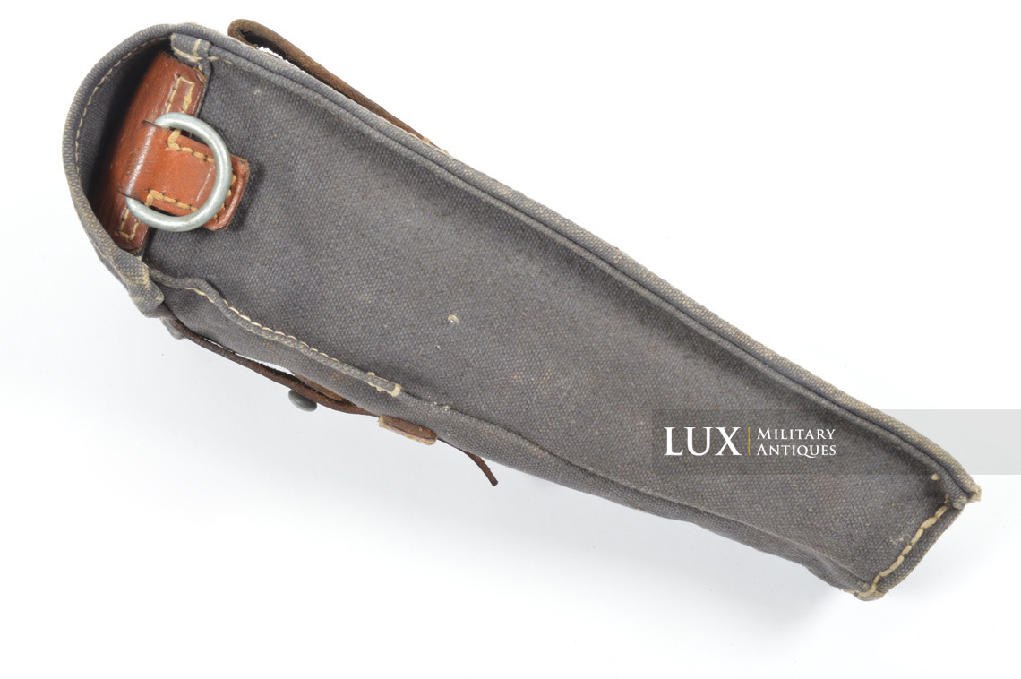 German blue web rifle grenade launcher carrier pouch, « bla/1942 » - photo 14