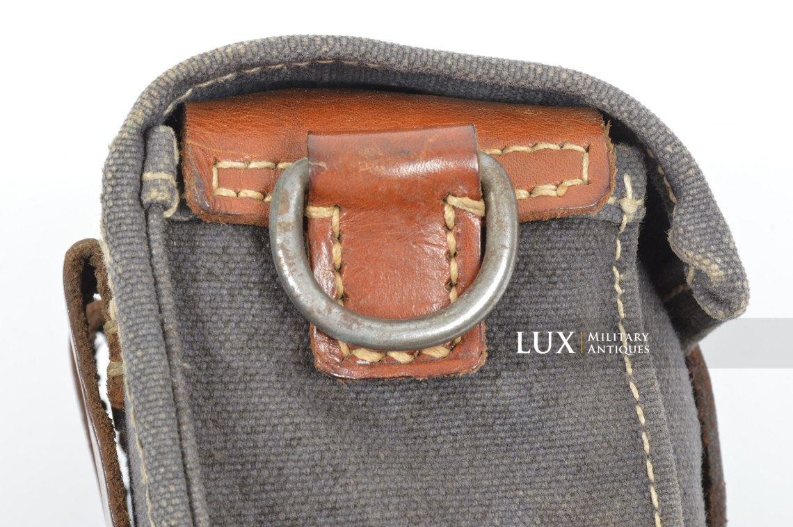 German blue web rifle grenade launcher carrier pouch, « bla/1942 » - photo 16