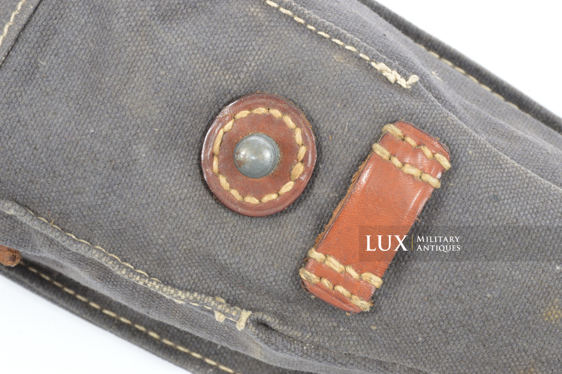 German blue web rifle grenade launcher carrier pouch, « bla/1942 » - photo 18