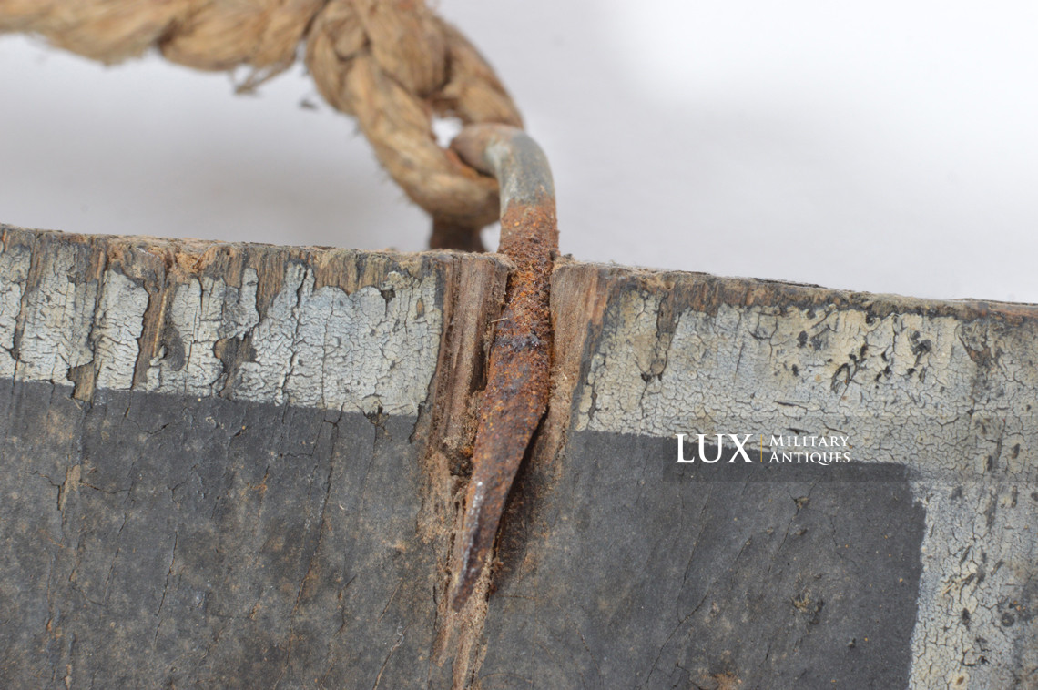 Panneau allemand d’avertissement d’une zone minée - photo 14