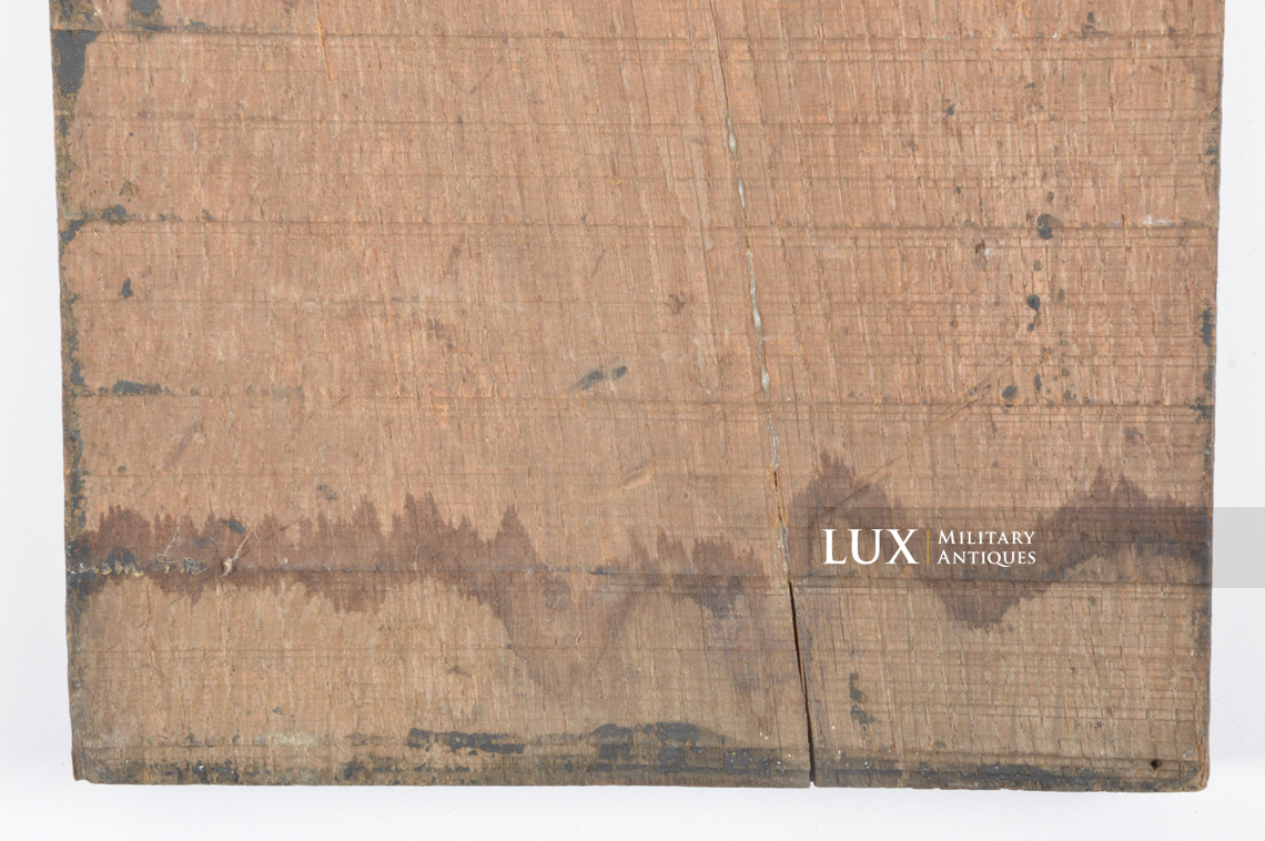 Panneau allemand d’avertissement d’une zone minée - photo 18