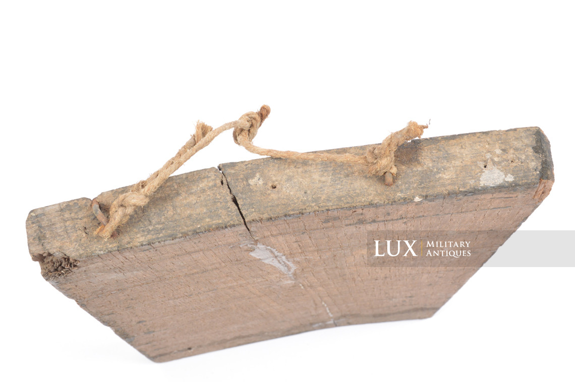 Panneau allemand d’avertissement d’une zone minée - photo 19