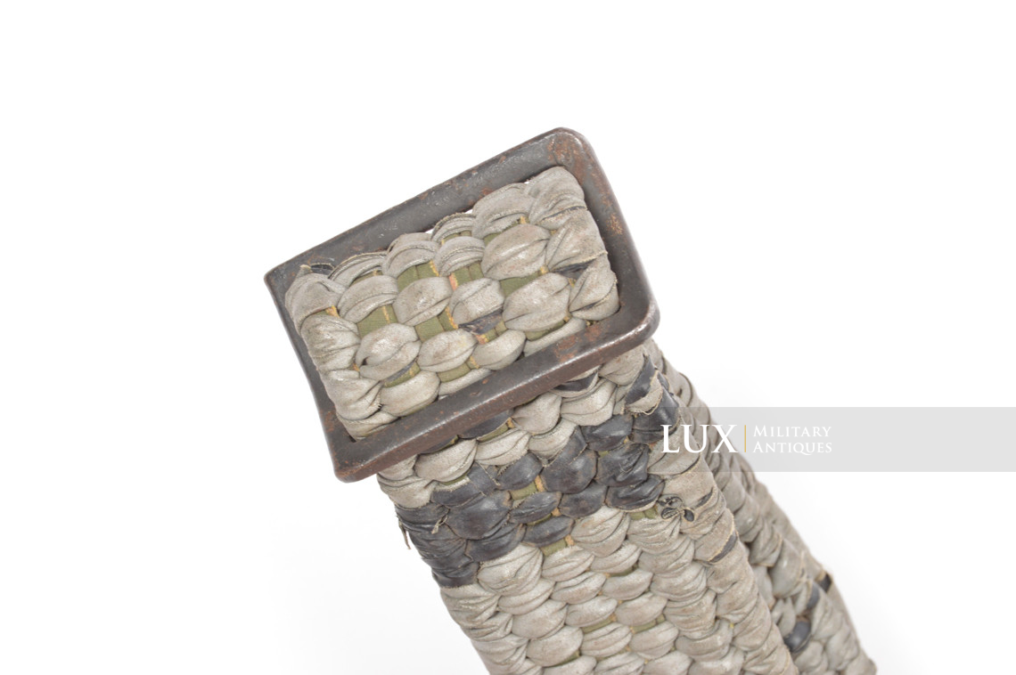 Rare late-war German MG34/42 ammo box carrying strap, « ersatz » - photo 9