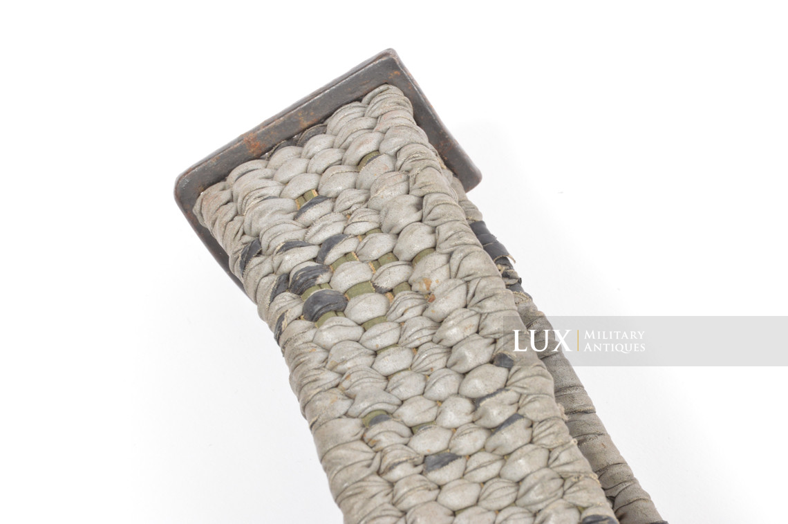 Rare late-war German MG34/42 ammo box carrying strap, « ersatz » - photo 15
