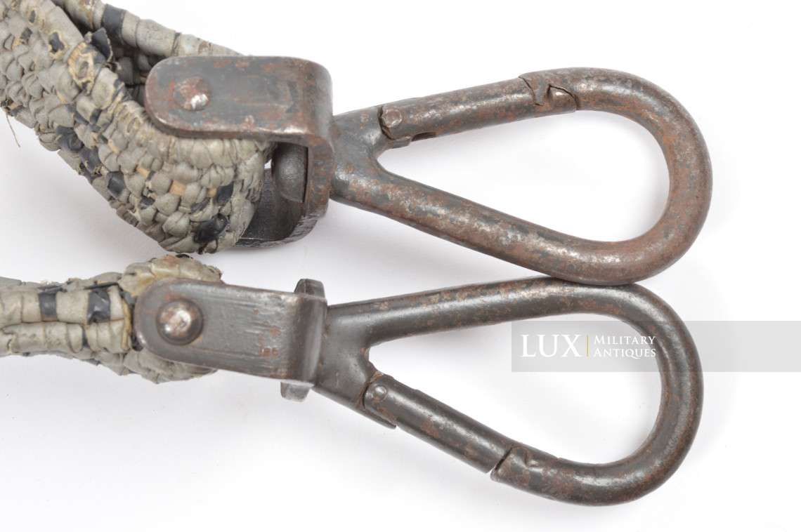 Rare late-war German MG34/42 ammo box carrying strap, « ersatz » - photo 17
