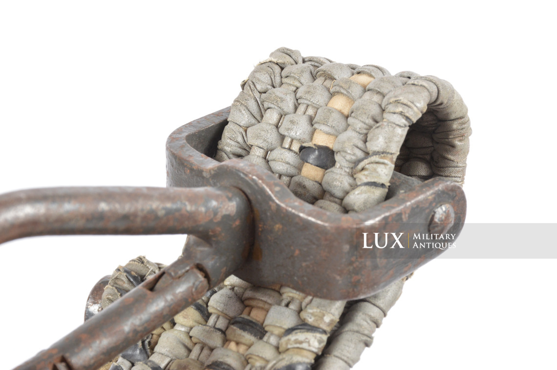 Rare late-war German MG34/42 ammo box carrying strap, « ersatz » - photo 19