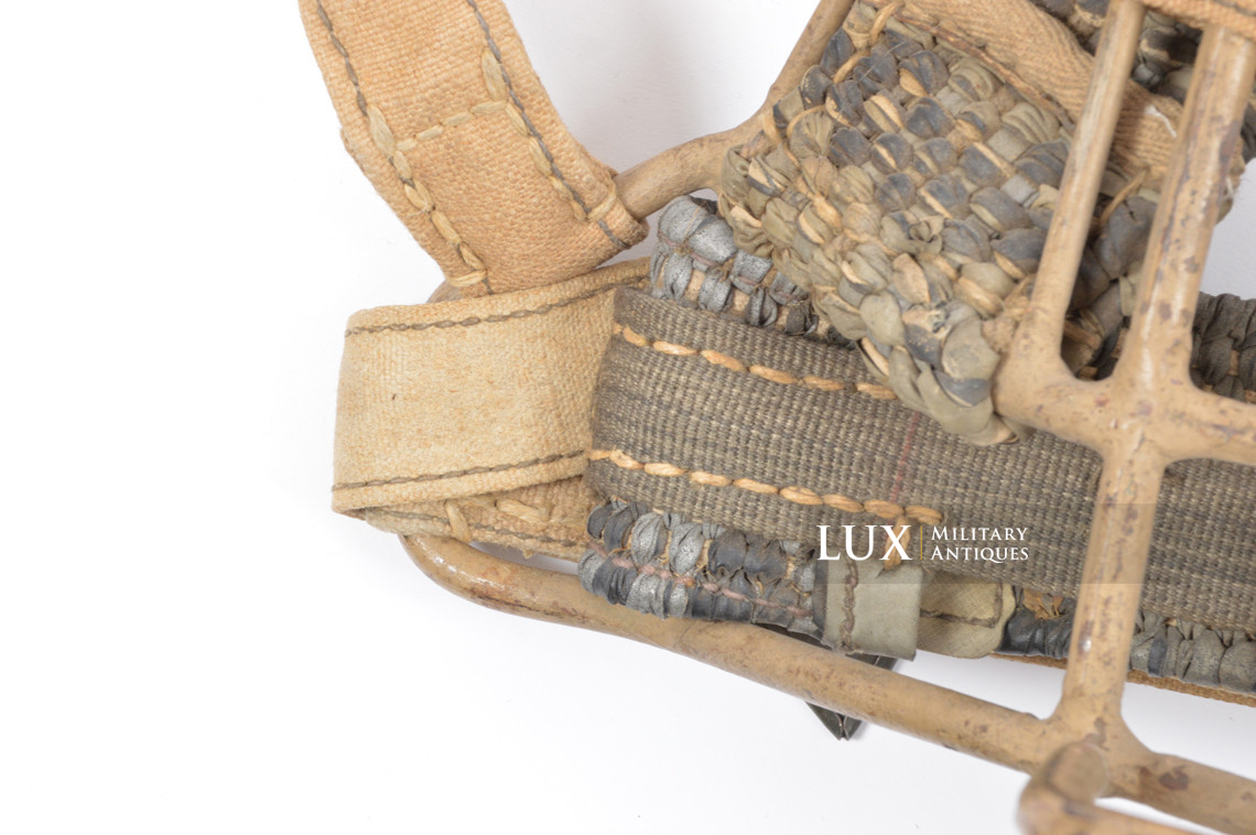 Rare German late-war pack in ersatz material, « Tragegestell » - photo 12