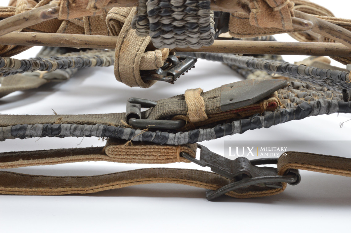 Rare German late-war pack in ersatz material, « Tragegestell » - photo 22
