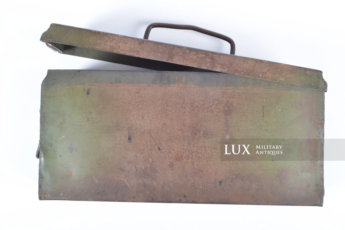 German late-war two-tone camouflage MG34/42 ammunitions case - photo 36